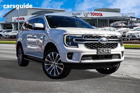 White 2024 Ford Everest Wagon Platinum (4Wd)