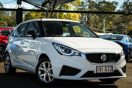 White 2022 MG MG3 Hatchback Core (With Navigation)