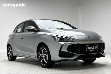 Silver 2025 MG MG3 Hatchback Essence