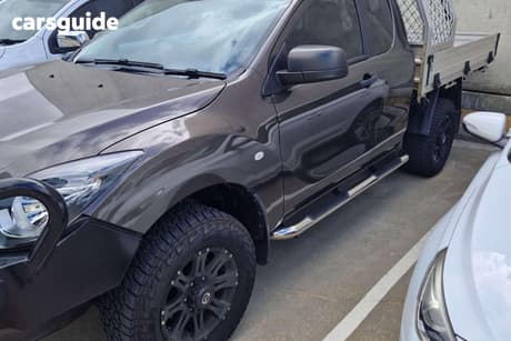Grey 2017 Mazda BT-50 Freestyle Cab Chassis Xt (4X2)