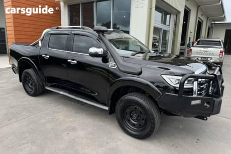 Black 2021 GWM UTE Dual Cab Utility Cannon-L (4X4)