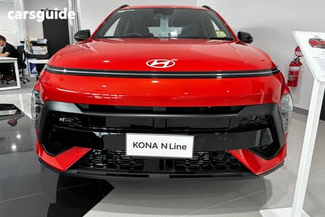 Orange 2026 Hyundai Kona Wagon Elite N Line