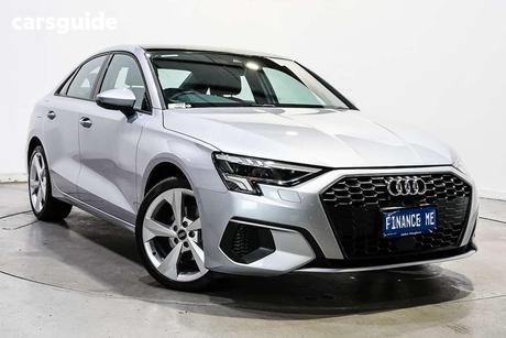 Silver 2024 Audi A3 Sedan 35 Tfsi Mhev
