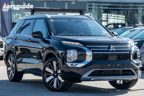 Black 2026 Mitsubishi Outlander Wagon Exceed 5 Seat (Awd)
