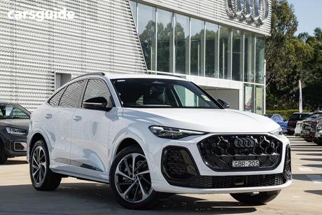 White 2025 Audi Q5 Sportback Tdi Quattro Sport 150Kw