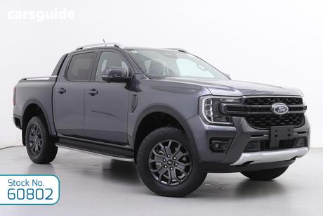 Grey 2024 Ford Ranger Double Cab Pick Up Wildtrak 2.0 (4X4)