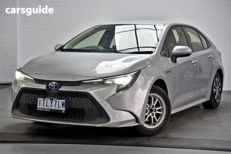 Silver 2021 Toyota Corolla Sedan Ascent Sport (Hybrid)
