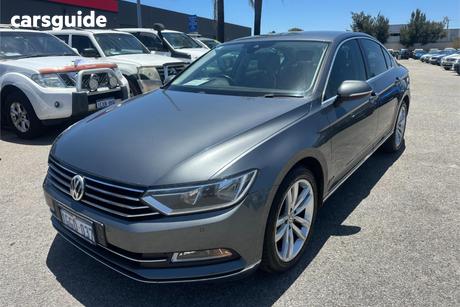 Grey 2016 Volkswagen Passat Sedan 140 Tdi Highline