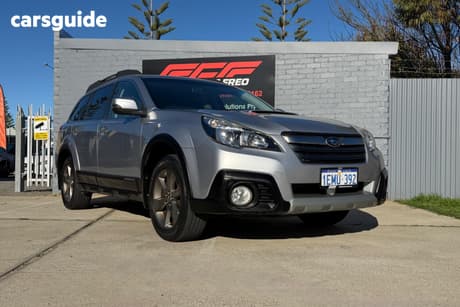 Silver 2014 Subaru Outback Wagon 2.0D Premium
