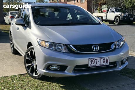 Silver 2014 Honda Civic Sedan Sport