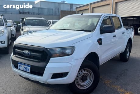 White 2015 Ford Ranger Crew Cab Pickup Xl 2.2 Hi-Rider (4X2)
