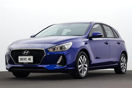 Blue 2018 Hyundai I30 Hatchback Active