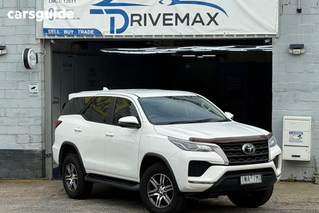 White 2021 Toyota Fortuner Wagon Gx Nav