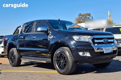 Black 2017 Ford Ranger Super Cab Utility Xlt 3.2 (4X4)