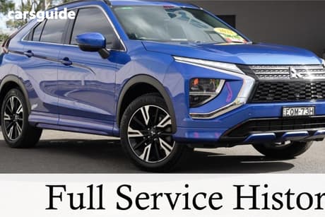 Blue 2022 Mitsubishi Eclipse Cross Wagon Aspire (2Wd)