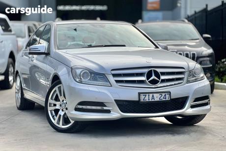 Grey 2012 Mercedes-Benz C250 Sedan Avantgarde Be