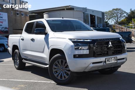 White 2026 Mitsubishi Triton Double Cab Pick Up Gls (4X4) 1T Payload
