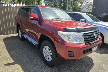 Red 2015 Toyota Landcruiser Wagon Gxl (4X4)