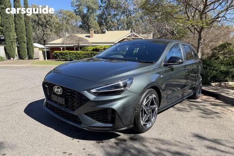 Green 2024 Hyundai I30 Hatchback N Line Mhev