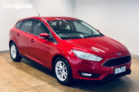 Red 2016 Ford Focus Hatchback Trend