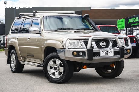 Gold 2012 Nissan Patrol Wagon Simpson 50Th Ann Edition