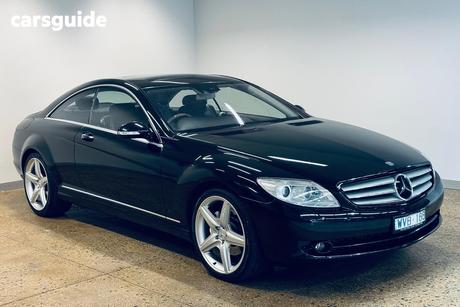 Black 2009 Mercedes-Benz CL500 Coupe