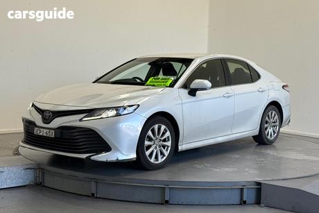 White 2020 Toyota Camry Sedan Ascent