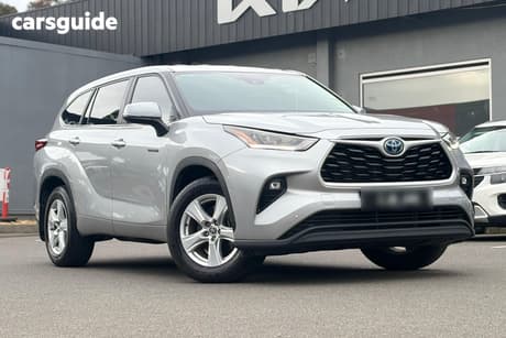 Silver 2023 Toyota Kluger Wagon Gx Hybrid Awd