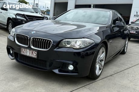Black 2013 BMW 520D Sedan Modern Line