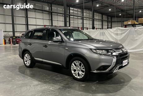 Grey 2020 Mitsubishi Outlander Wagon Es 7 Seat (2Wd)