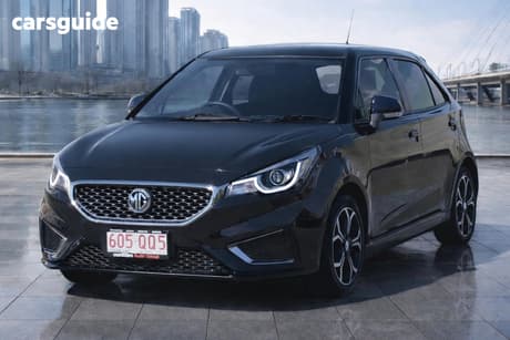 Black 2024 MG MG3 Hatchback Excite (With Navigation)