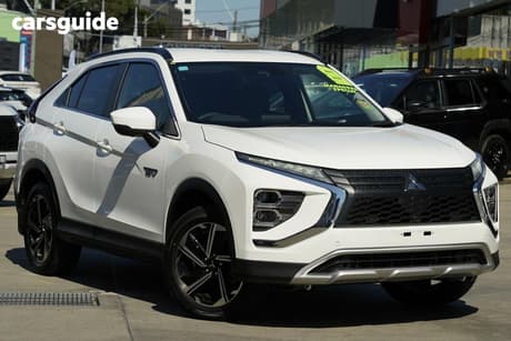 White 2024 Mitsubishi Eclipse Cross Wagon Aspire Phev (Awd)