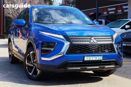 Blue 2023 Mitsubishi Eclipse Cross Wagon Es Phev (Awd)