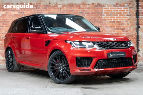 Red 2022 Land Rover Range Rover Sport Wagon P525 Hse Dynamic (386Kw)