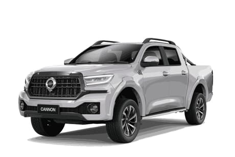 Silver 2026 GWM Cannon Dual Cab Chassis Lux (4X4)