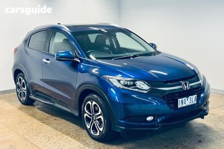 Blue 2018 Honda HR-V Wagon Vti-L