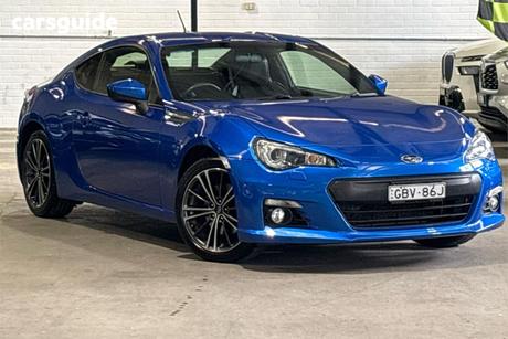 Blue 2013 Subaru BRZ Coupe