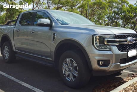 Grey 2022 Ford Ranger Double Cab Pick Up Xlt 2.0 Hi-Rider (4X2)