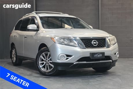Silver 2013 Nissan Pathfinder Wagon St (4X2)
