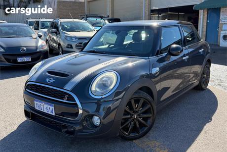 Grey 2015 Mini Cooper Hatchback S 5D Hatch