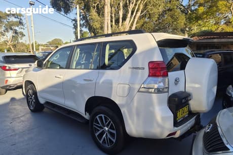 White 2010 Toyota Landcruiser Prado Wagon Gxl (4X4)