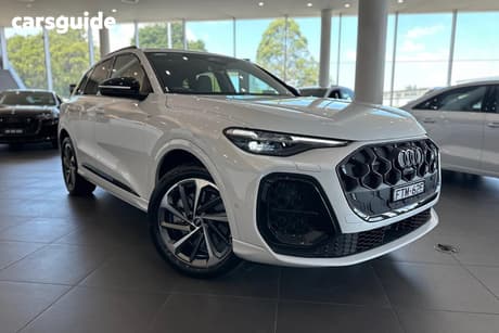 White 2025 Audi Q5 Wagon 40 Tdi Quattro Sport Mhev