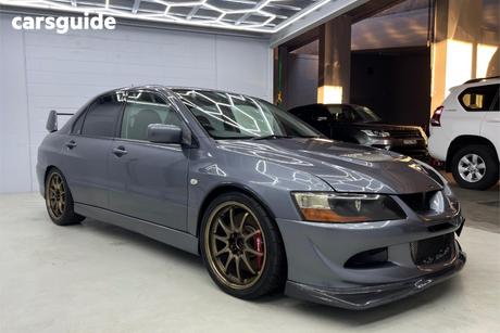 Grey 2004 Mitsubishi Lancer Sedan Evolution Viii Mr