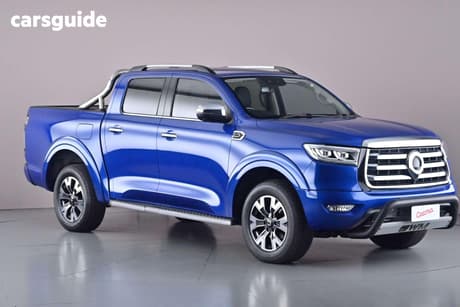 Blue 2022 GWM UTE Dual Cab Utility Cannon-X (4X4)