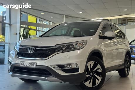 White 2015 Honda CR-V Wagon Vti-L (4X2)
