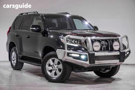 Black 2018 Toyota Landcruiser Prado Wagon Gxl (4X4)