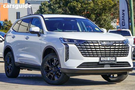 White 2026 GWM Haval H6 Wagon Ultra Hybrid (Awd)