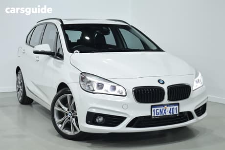 White 2015 BMW 220I Wagon Active Tourer Sport Line
