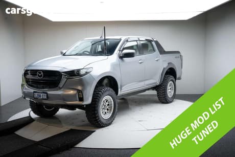 Silver 2020 Mazda BT-50 Dual Cab Chassis Xt (4X2)