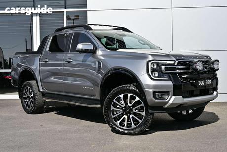 Silver 2024 Ford Ranger Double Cab Pick Up Platinum 3.0 (4X4)